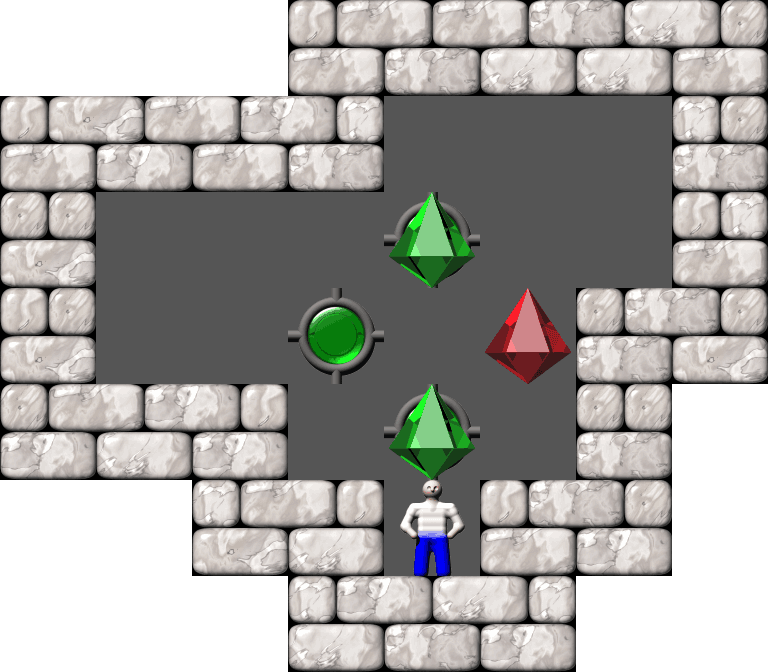 Sokoban F. Pokorny collection level 17